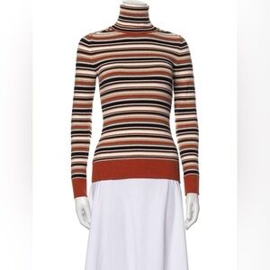Joostricot Stripe Turtle Neck Sweater